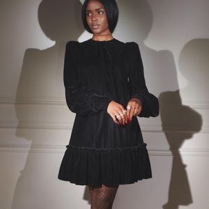 The Vampire’s Wife for H&M Black Velvet Dress XS